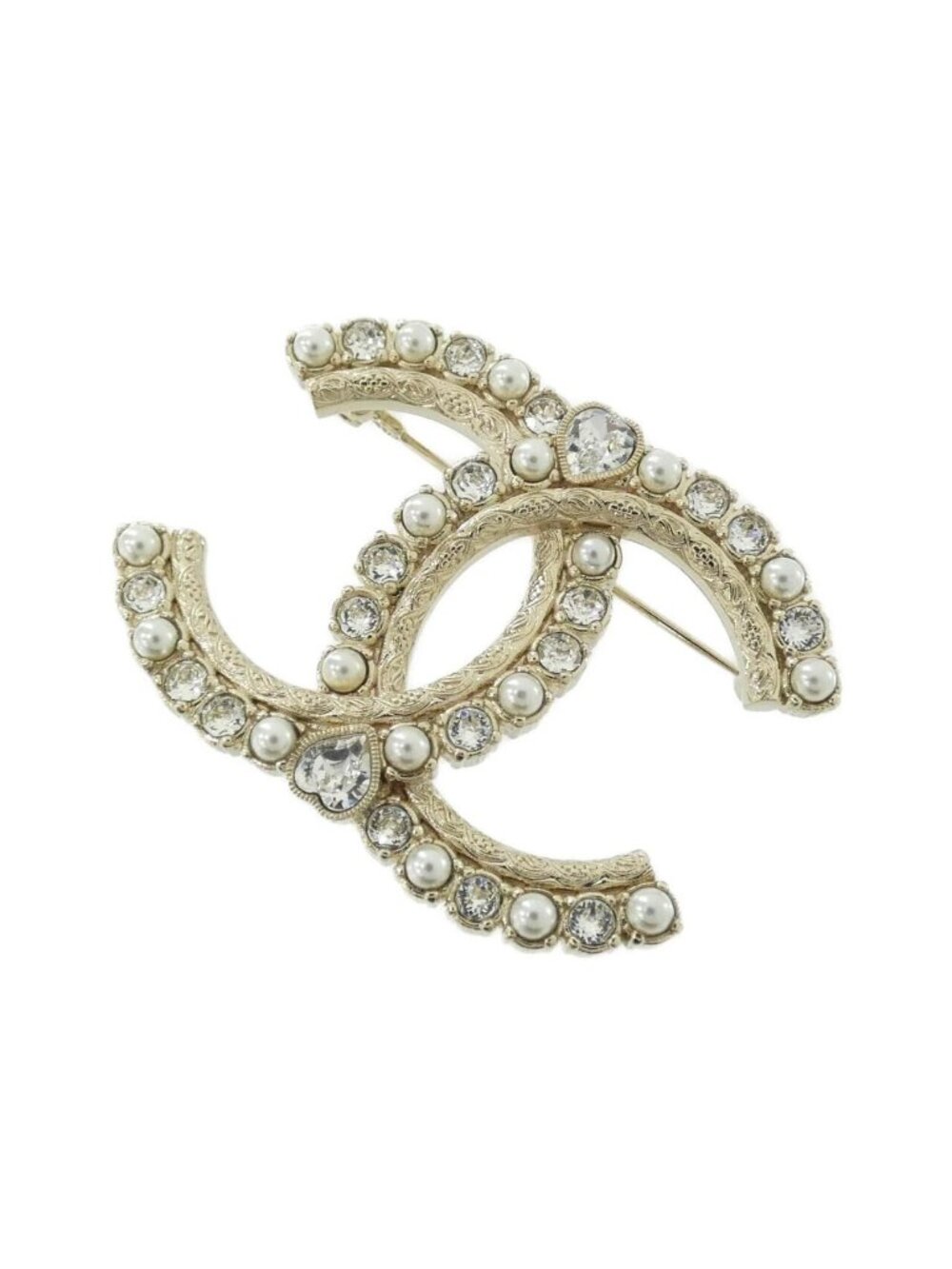Chanel Brooch Gold